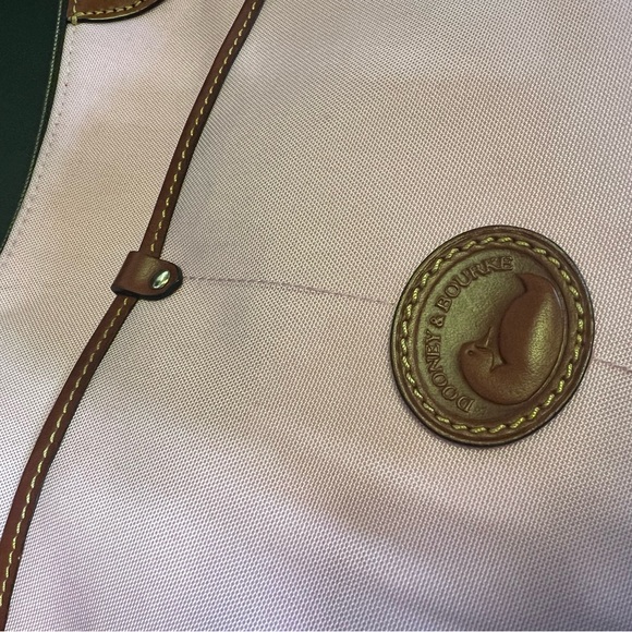 Dooney & Bourke Pink Nylon & Leather Patch Pocket Crossbody Bag - Picture 13 of 16